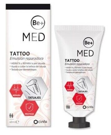 Be+ Emulsione riparatrice per tatuaggi Med 40 ml