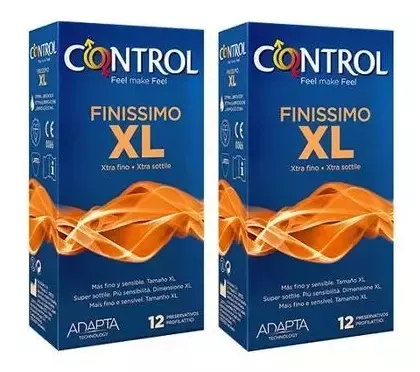 Control Finissimo XL Condom 24 unit&agrave;