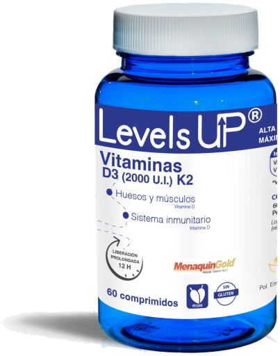 Bioserum Livelli di vitamina D3 e K2 60 compresse