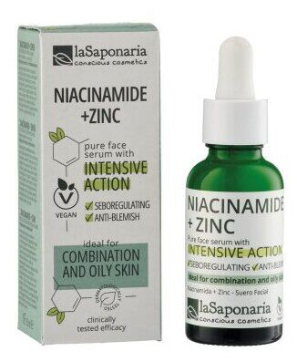 La Saponaria Sieri Niacinamide + Zinco 30 ml