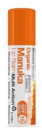 Dr. Organic Balsamo labbra al miele di Manuka 5,7 ml