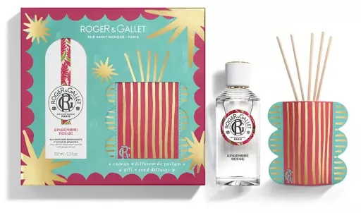 Cofanetto regalo benessere 2 pezzi Gingembre Rouge Acqua profumata