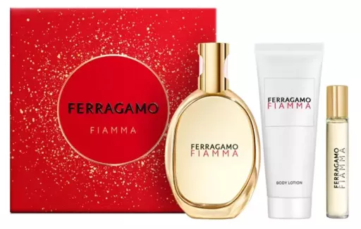 Salvatore Ferragamo Valigia Fiamma da 3 pezzi