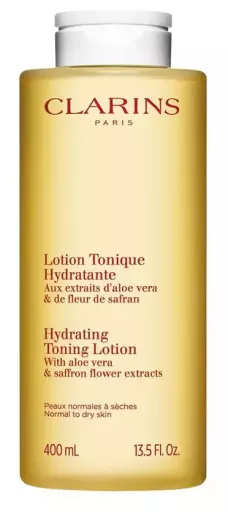 Clarins Lozione tonica idratante per pelli da normali a secche 400 ml