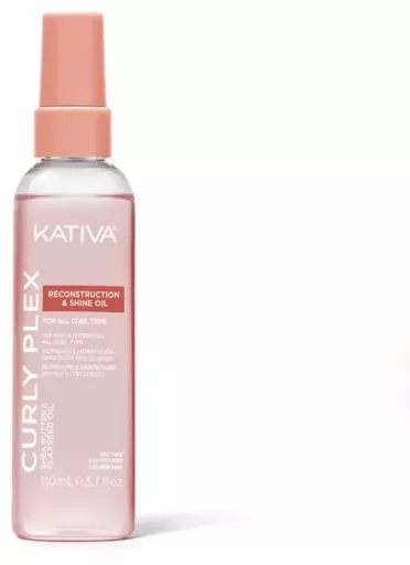 Kativa Curly Plex Olio Rigenerante e Lucidante 110 ml
