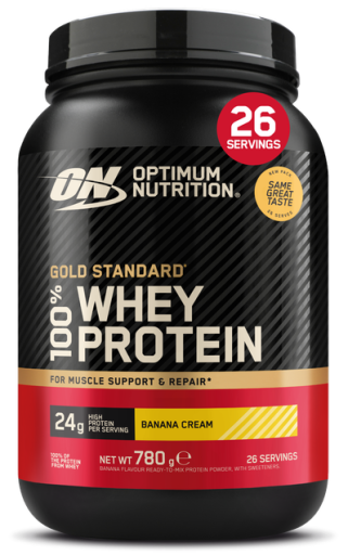 Optimum Nutrition Proteine del siero di latte Gold Standard al 100%, 768 g