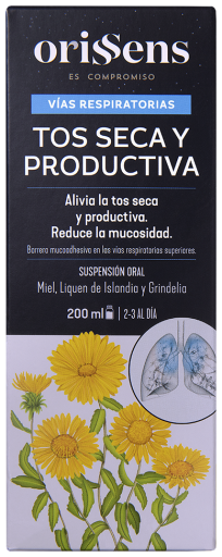 Orissens Sciroppo per tosse secca e produttiva 200 ml