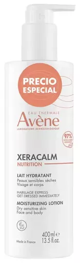 Av&egrave;ne Latte idratante Xeracalm Nutrition 400 ml
